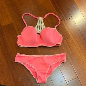 Victoria's Secret Coral Bikini Set